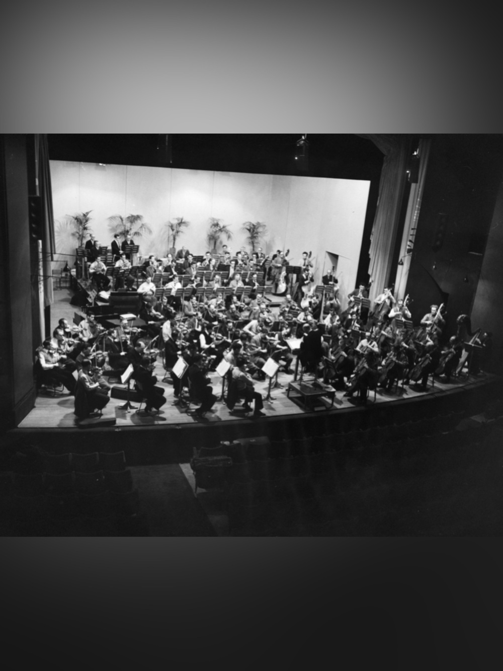 1960 London Symphony Orchestra Rotterdam Netherlands Conducted Hugo Rignold 8x10